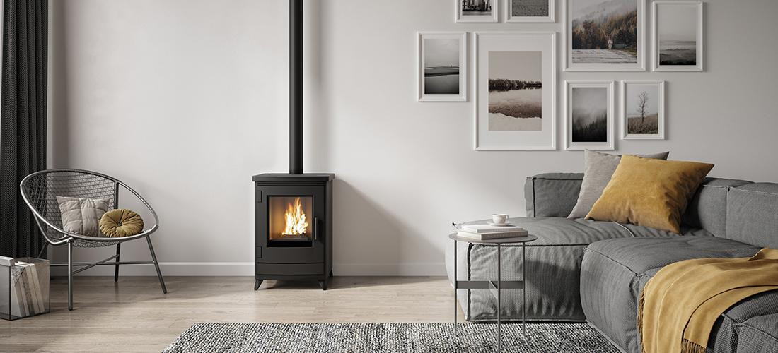 Nordic Fire Finn met voetjes